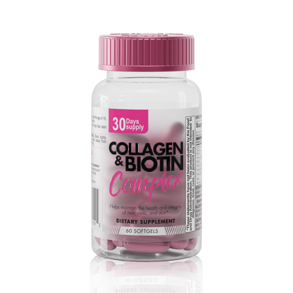 Ben´Fit, Collagen & Biotin Complex, 60 Softgels