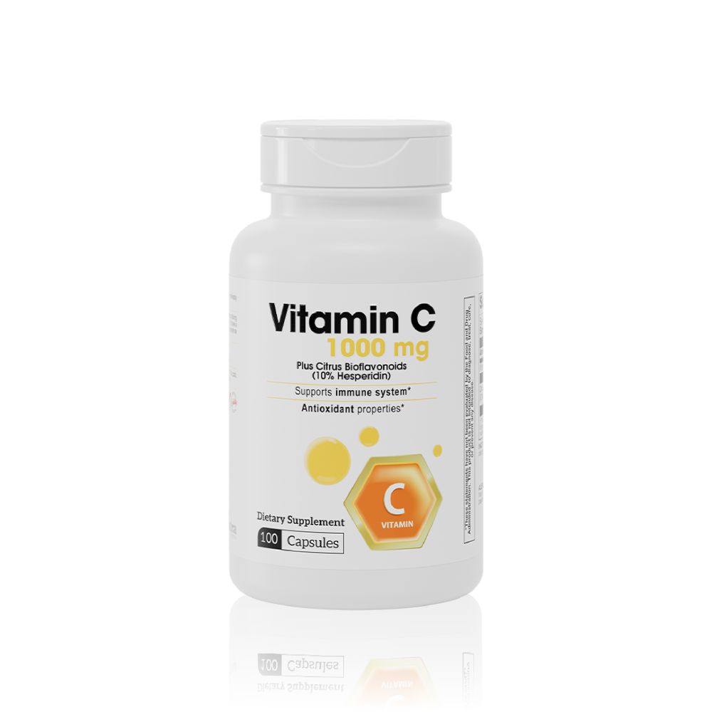 Vitamin C 1.000 mg with Citrus Bioflavonoid Complex, 100 Capsules